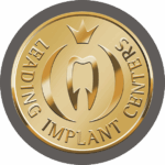 Leading Implant Center Siegel für nachgewiesene Fachexpertise und langjährige praktische Erfahrung im Bereich der Implantologie